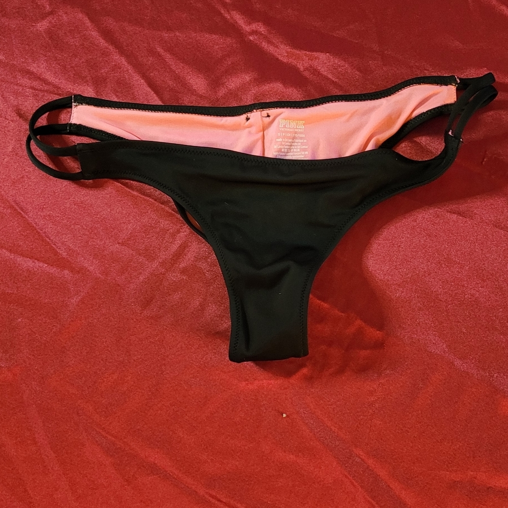 PINK runch butt bikini bottom S